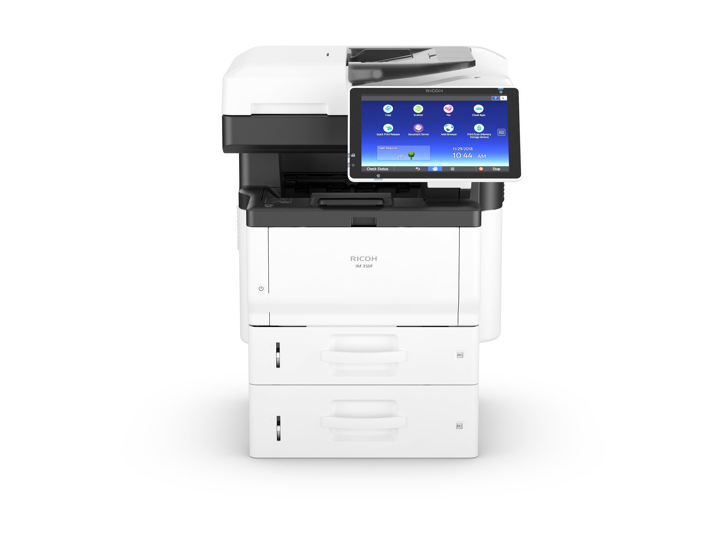 Ricoh IM 350FSE - Multifunktionsdrucker - s/w - Laser - A4 (Medien)