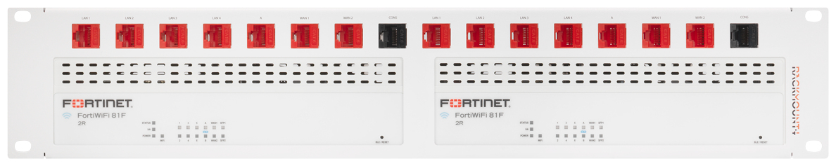 Rackmount.IT .IT Kit for FortiGate 80F-PoE DSL & FW Duo - Zubehör Netzwerk, Ansicht 4