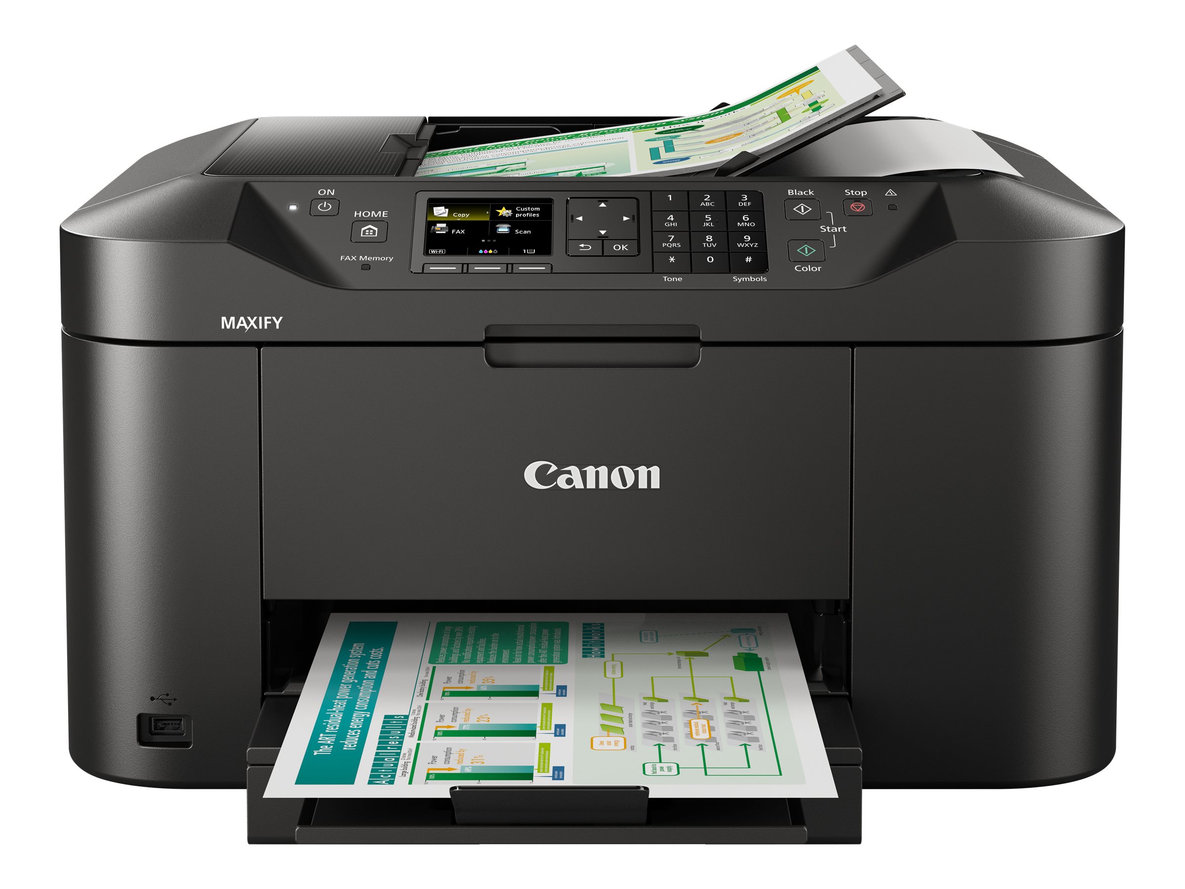 Canon MAXIFY MB2150 - Multifunktionsdrucker - Farbe - Tintenstrahl - A4 (210 x 297 mm), Ansicht 4