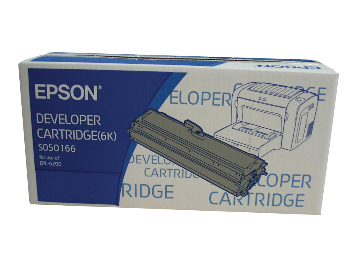 Epson S050166 - Schwarz - original - Entwickler-Patrone, Ansicht 3
