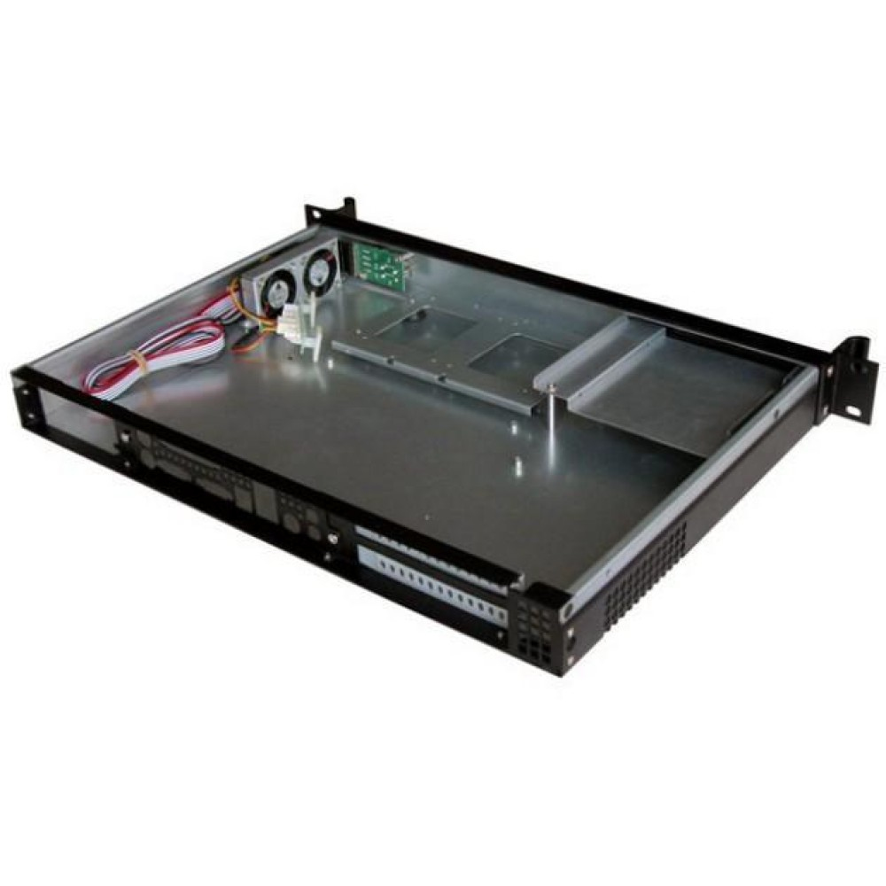 Techly COMPACT RACKMOUNT CHASIS 1U 300MM DEPTH - Mini-ITX, Ansicht 3