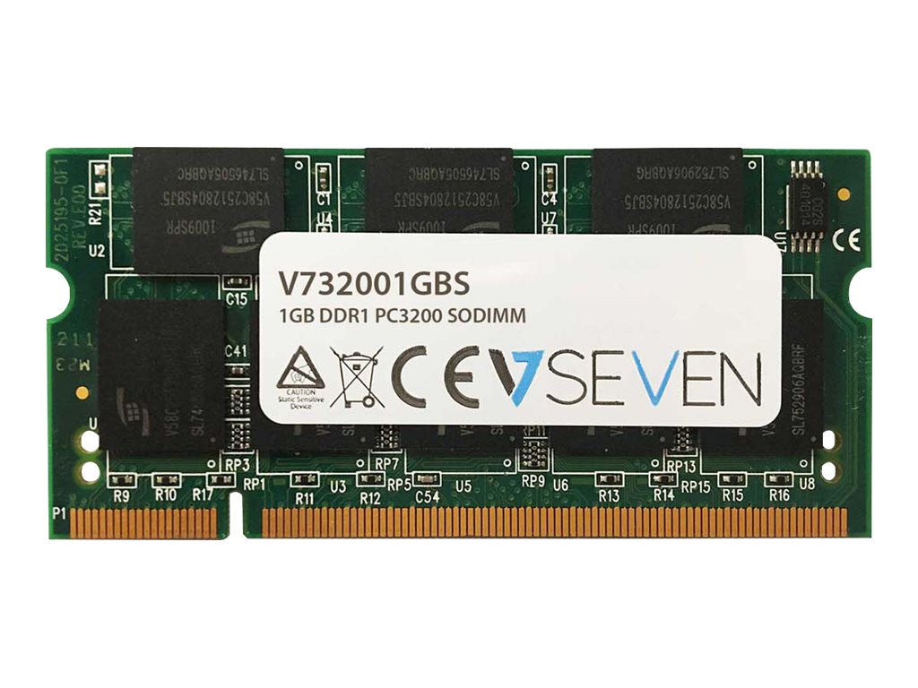 V7 - DDR - Modul - 1 GB - SO DIMM 200-PIN - 400 MHz / PC3200