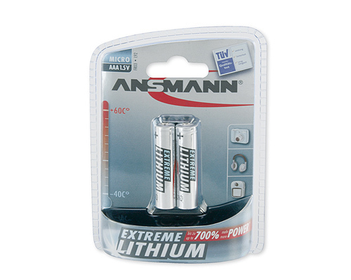 Ansmann Extreme Lithium Micro - Batterie 2 x AAA, Ansicht 2