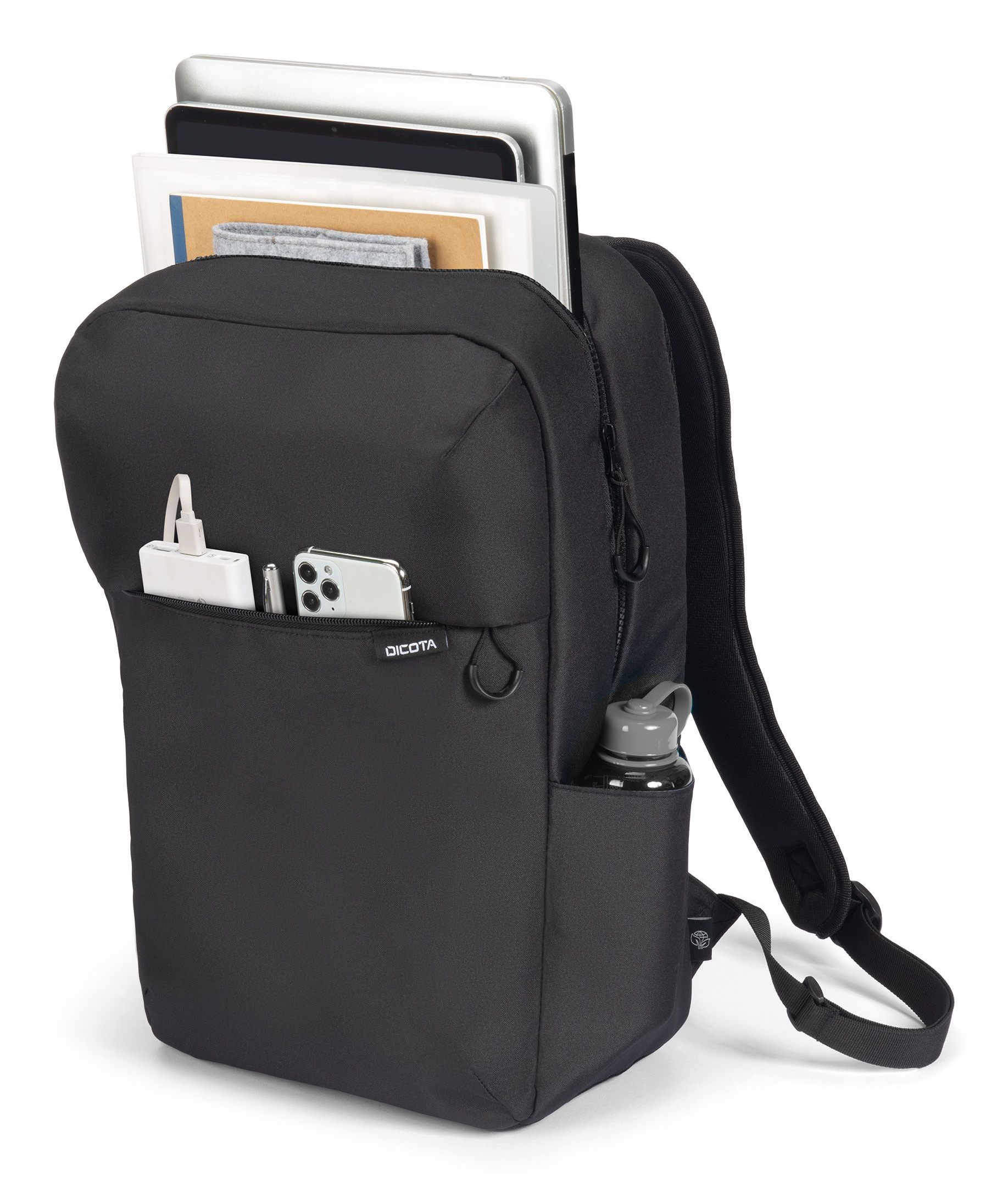 Dicota Commuter - Notebook-Rucksack - 40.6 cm - Schwarz, Ansicht 4