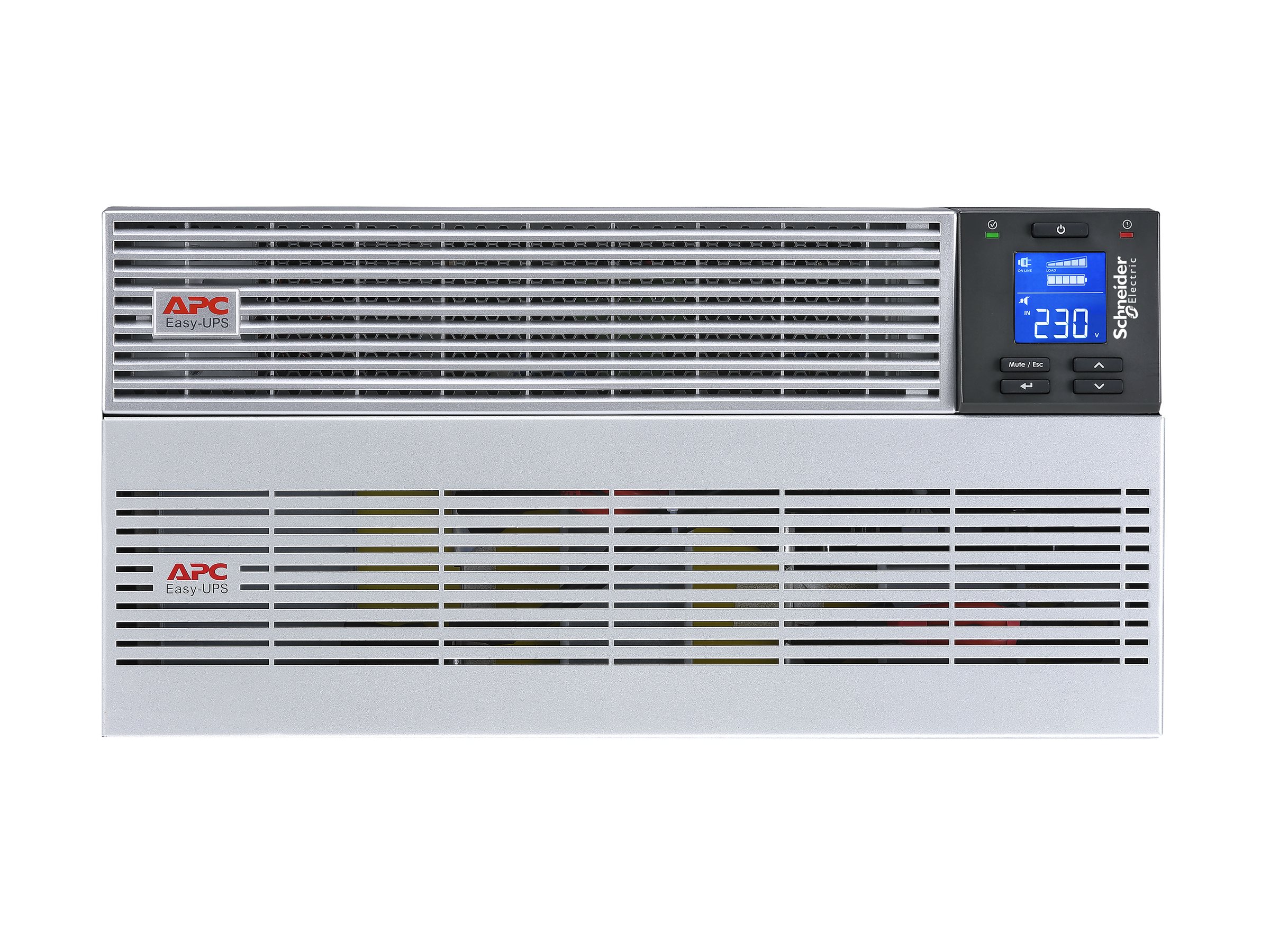 APC Easy UPS On-Line - USV (in Rack montierbar/extern) - verlängerte Laufzeit, festverdrahtete Steckdose (1P+N+E)