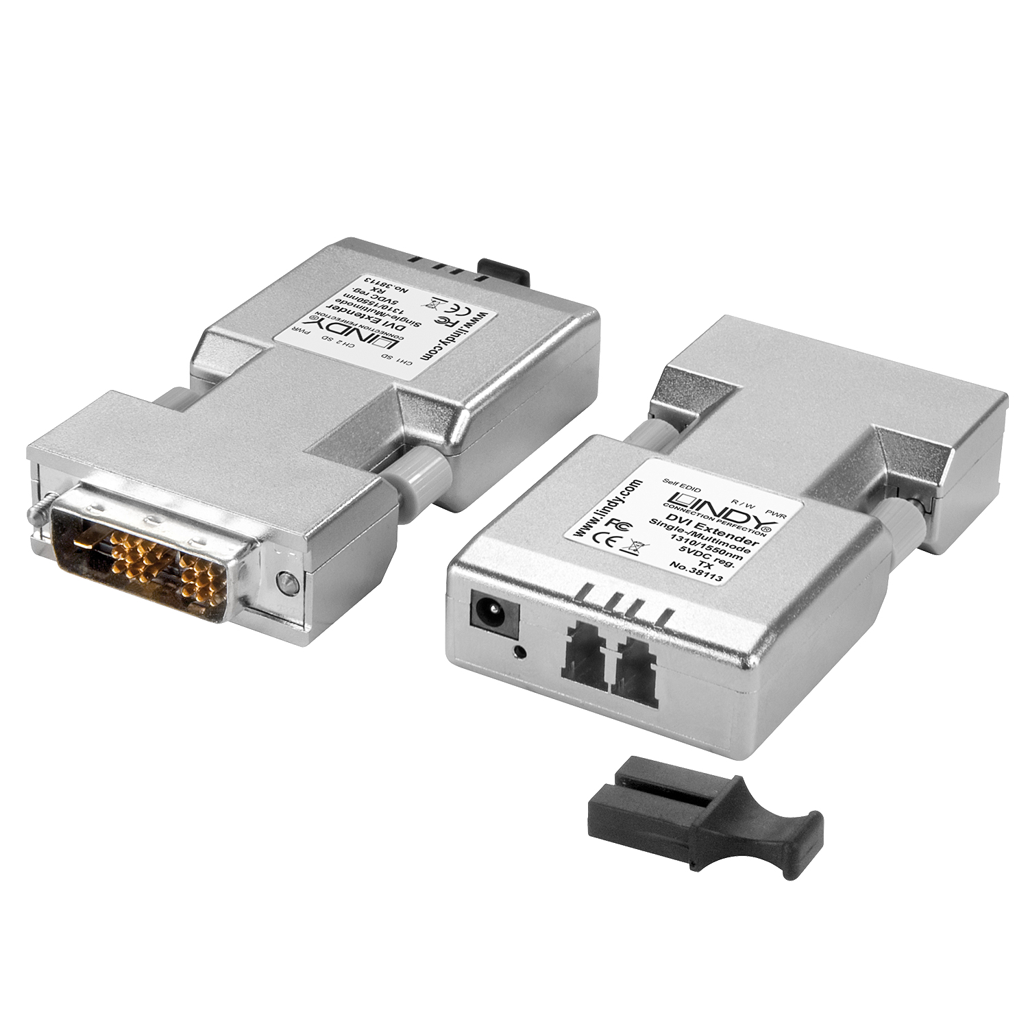 Lindy Fibre Optic DVI-D Extender (Transmitter and Receiver units), Ansicht 2