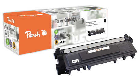 Peach Mit hoher Kapazität - Schwarz - kompatibel - wiederaufbereitet - Tonerpatrone (Alternative zu: Brother TN2320), Ansicht 2