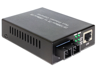 Delock Medienkonverter - 100Mb LAN - 10Base-T 100Base-FX 100Base-TX