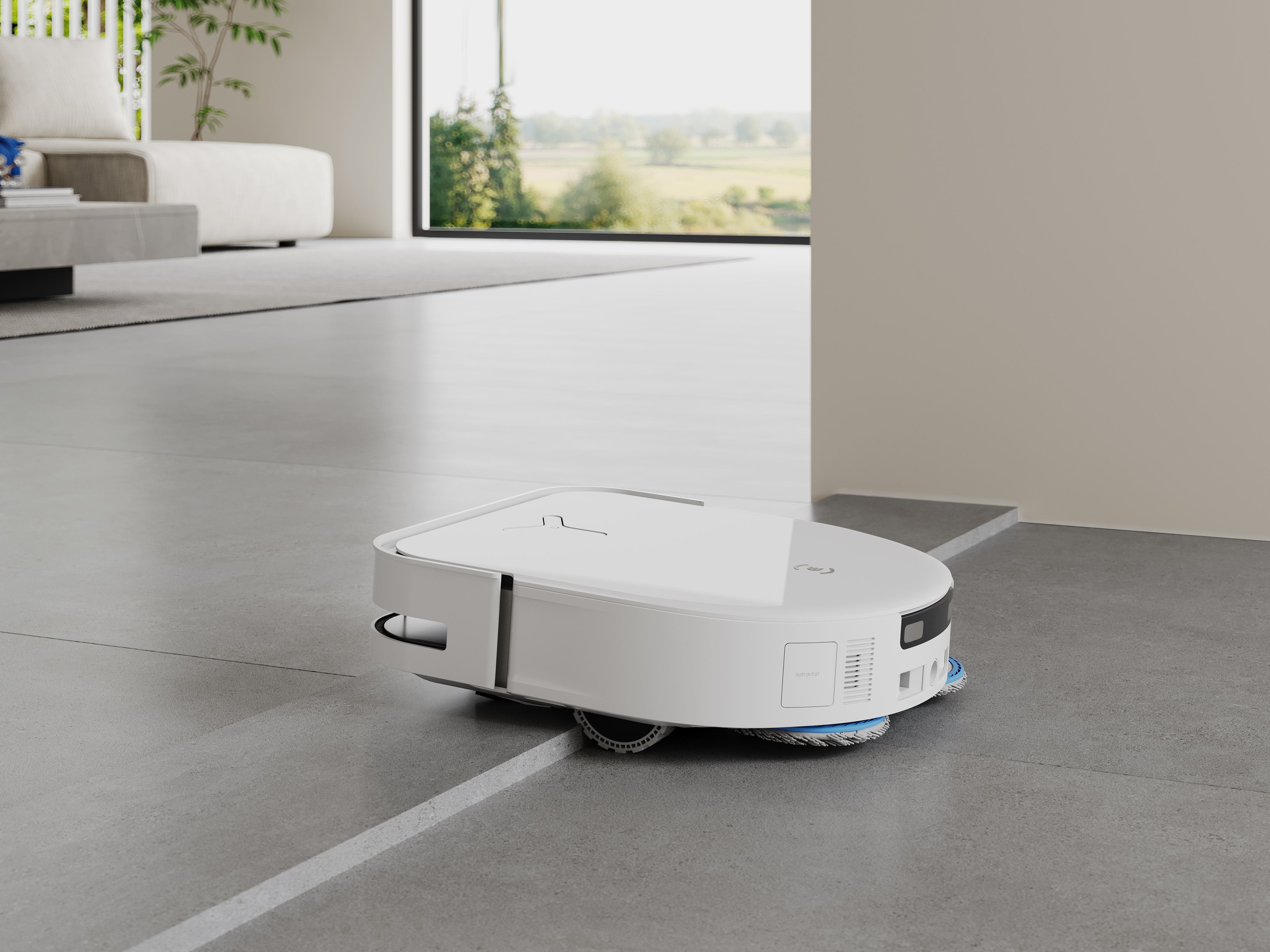 Ecovacs Deebot Saugroboter X5 Omni white, Ansicht 4