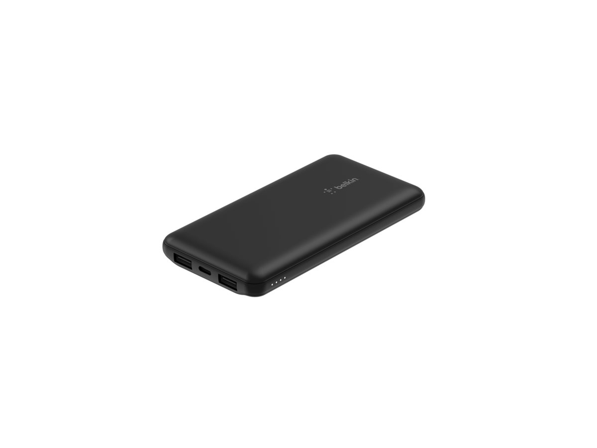 Belkin BoostCharge - Powerbank - 10000 mAh - 15 Watt - 3 Ausgabeanschlussstellen (2 x USB, 24 pin USB-C), Ansicht 3
