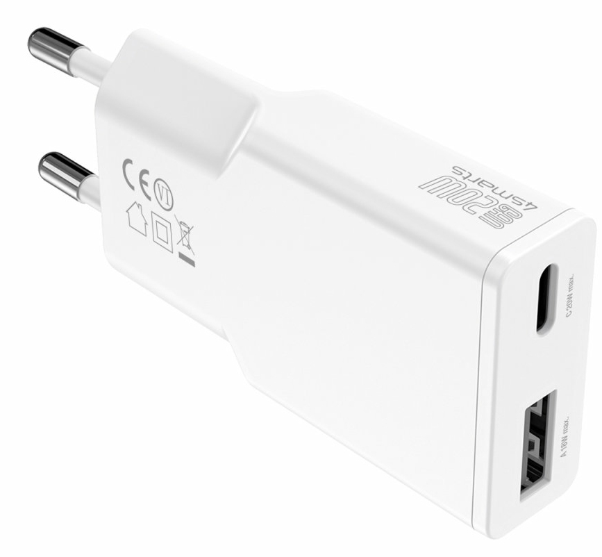 4smarts Netzladegerät PDPlug Duos Slim 20W GaN 1C, Ansicht 4