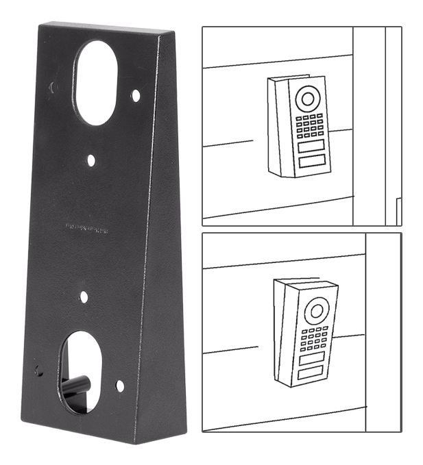 Doorbird D11 BusinesSet Edelstahl V2A Aufputz inkl. Innenstat., Ansicht 2