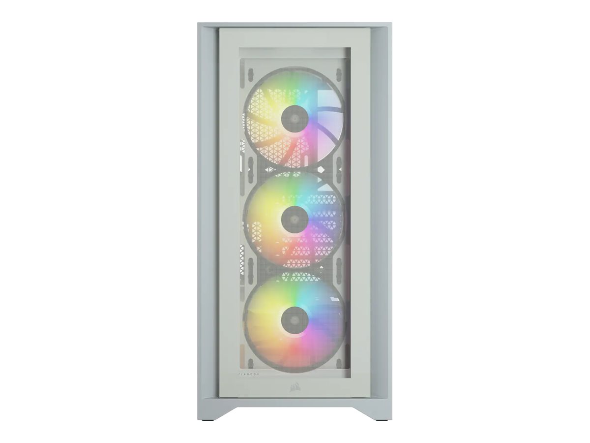 Corsair iCUE 4000X RGB - Tower - ATX - Seitenteil mit Fenster (gehärtetes Glas)