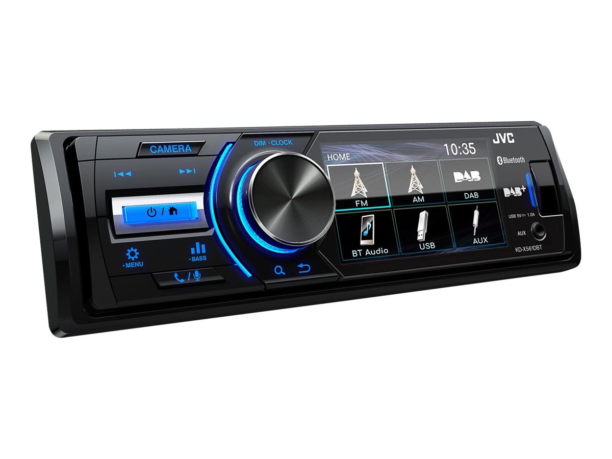 JVC KD-X561DBT - Digitaler Empfänger - Anzeige - 7.6 cm (3"), Ansicht 2
