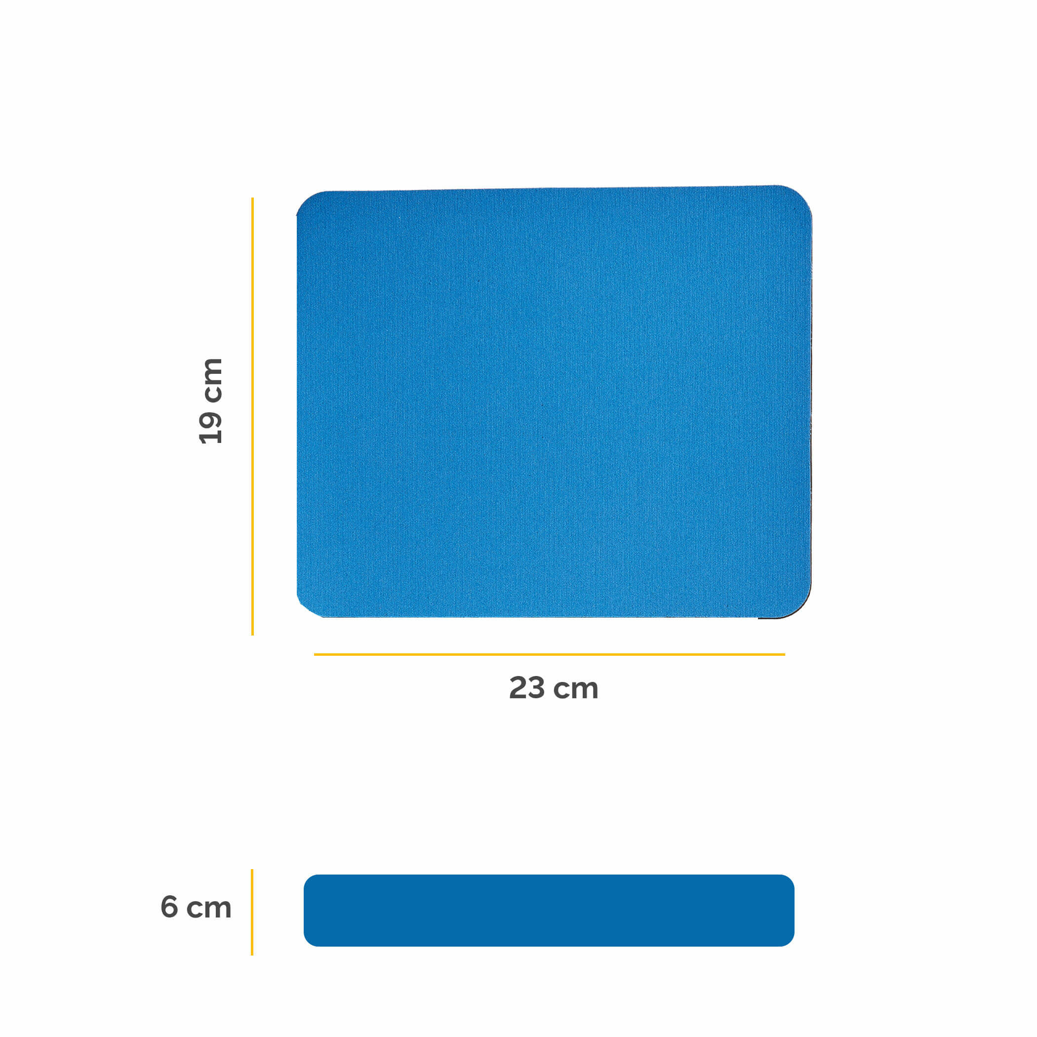 Fellowes Economy - Mauspad - Blau, Ansicht 4