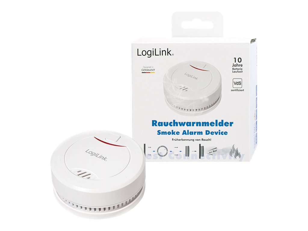 LogiLink Smoke Detector with VdS Approval - Rauchmelder, Ansicht 3