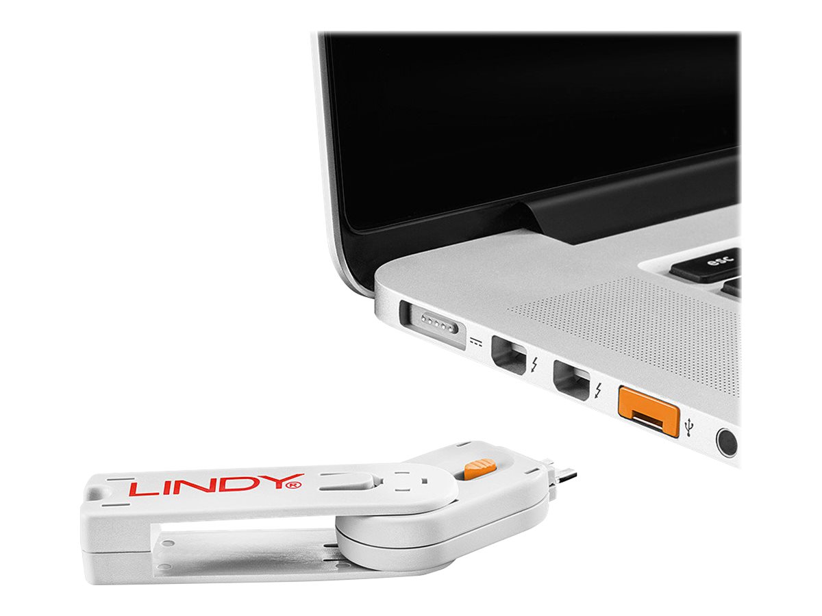 Lindy USB Port Blocker - USB-Portblocker (Packung mit 4), Ansicht 3