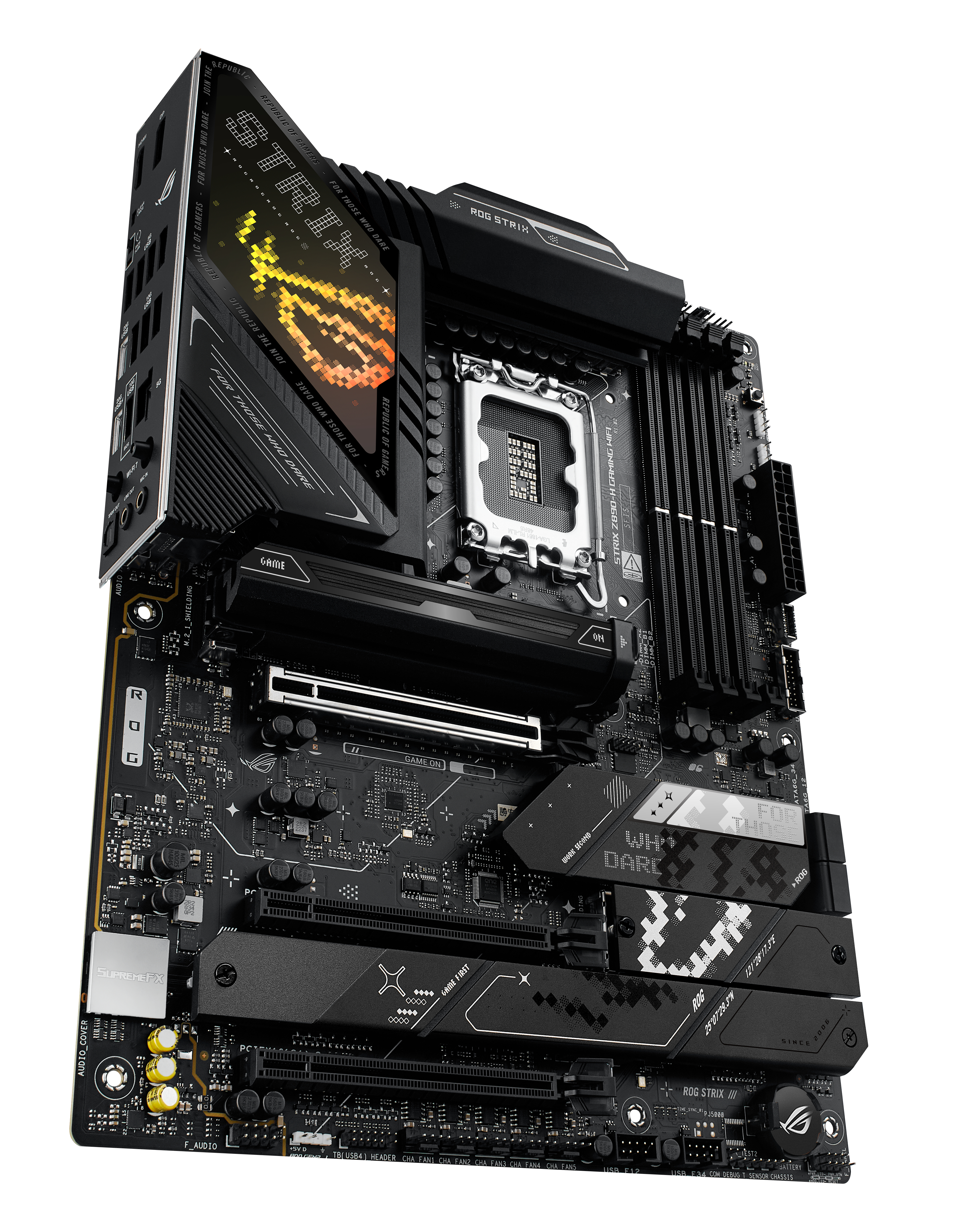 ASUS ROG STRIX Z890-H GAMING WIFI - Motherboard - ATX - LGA1851-Sockel - Z890 Chipsatz, Ansicht 2