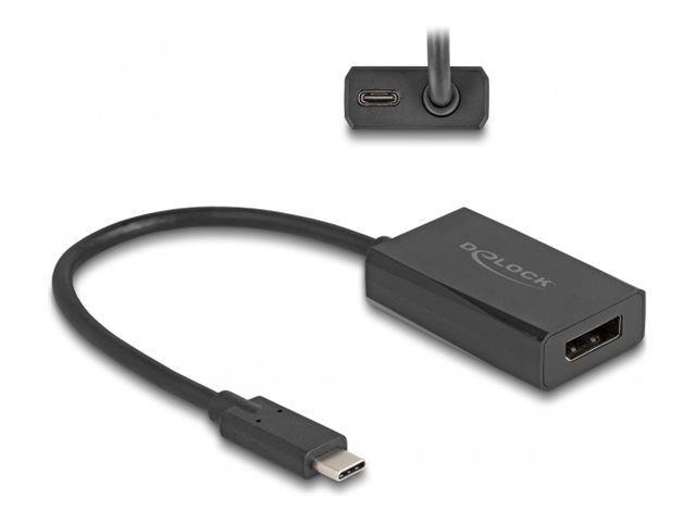 Delock USB-Kabel - 24 pin USB-C (M) zu DisplayPort USB-C (PD)