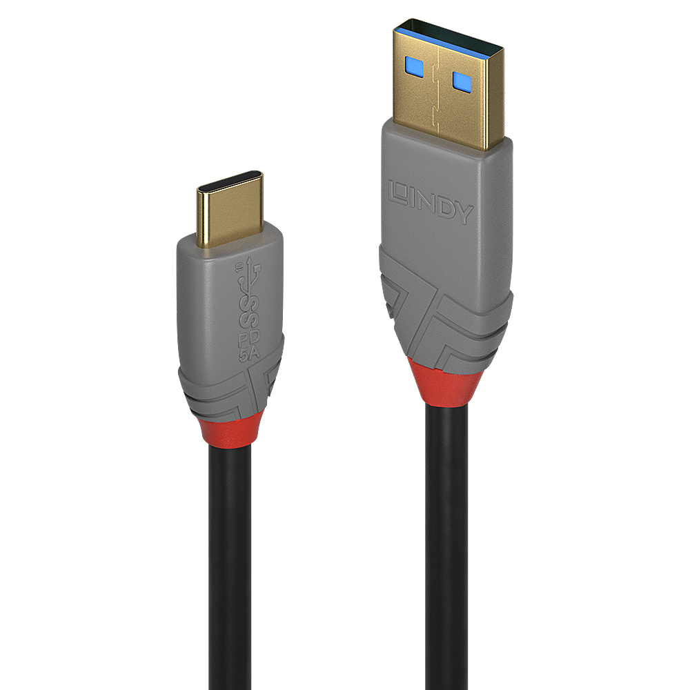 Lindy Anthra Line - USB-Kabel - USB Typ A (M), Ansicht 2