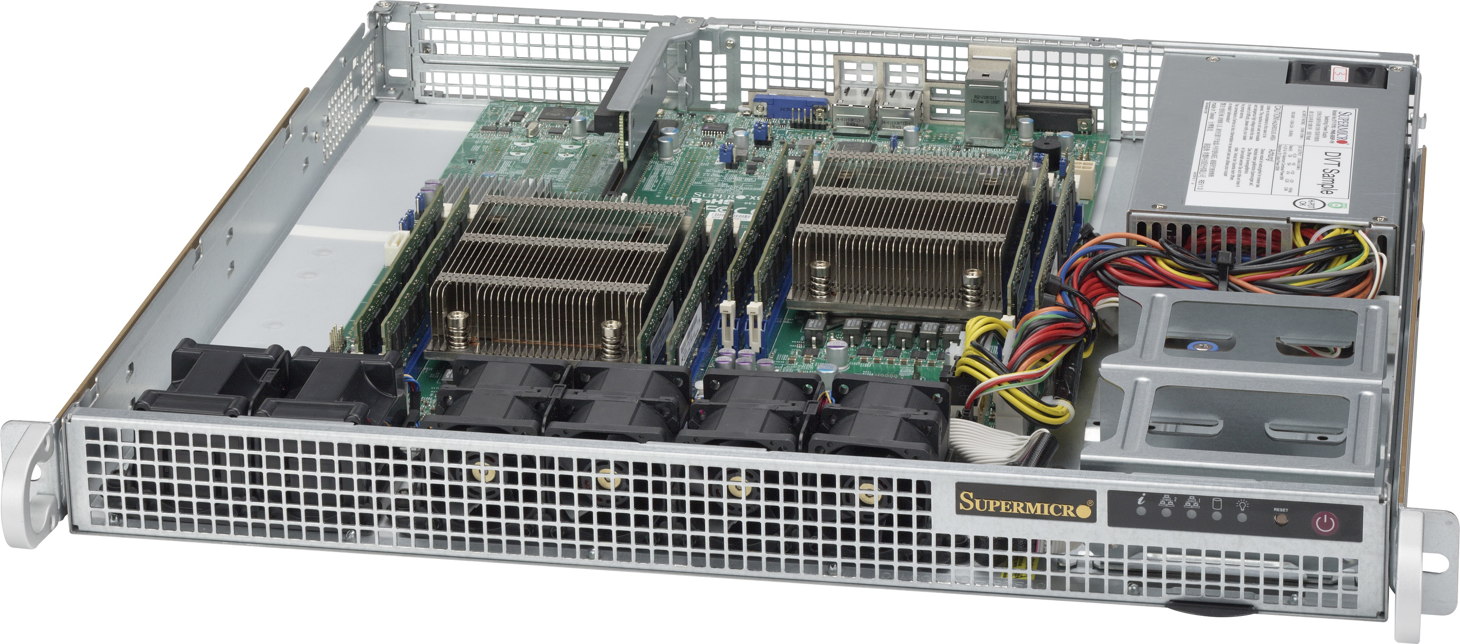 Supermicro SC514 505 - Rack-Montage 1U - E-ATX, Ansicht 2