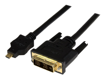 StarTech.com 1m Micro HDMI auf DVI Kabel - micro HDMI Typ-D  DVI-D Adapterkabel