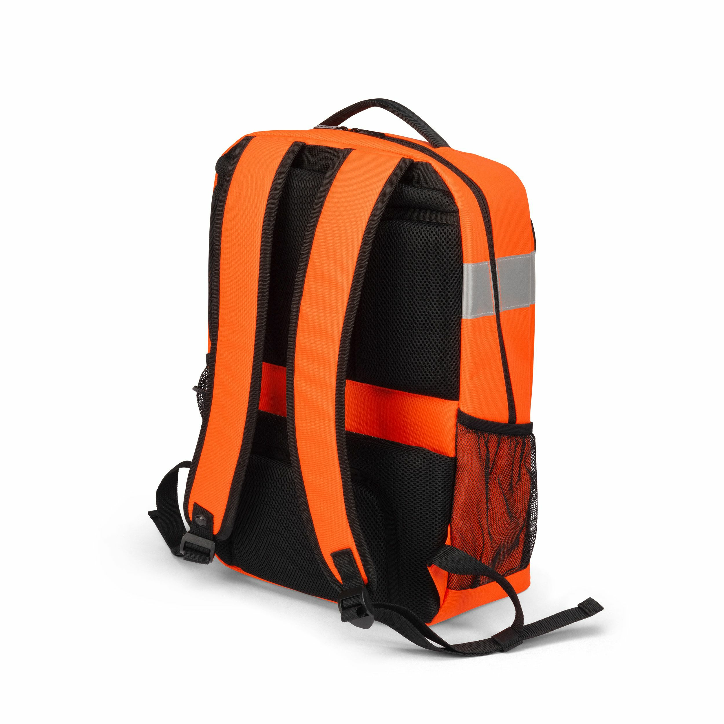 Dicota Hi-Vis Base - Rucksack - 24 L - 600D RPET - Orange, Ansicht 3