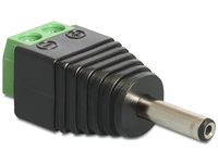 Delock Adapter DC 1.3 x 3.5 mm male > Terminal Block 2 pin