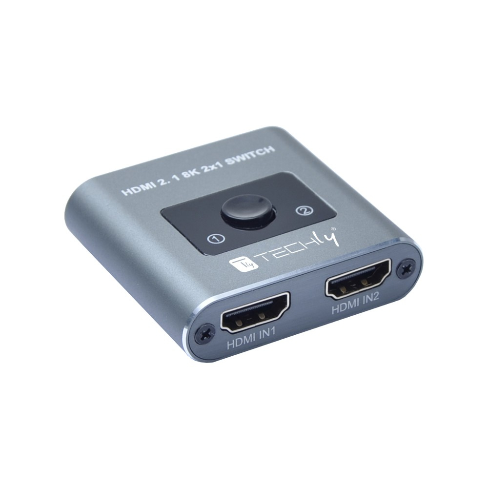 Techly Switch HDMI 2.1 2x1 8K - Switch - 48 Gbps, Ansicht 3