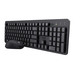 Trust Ody II Wireless Tastatur-Maus-Set Schwarz - Desktop - 1.600 dpi