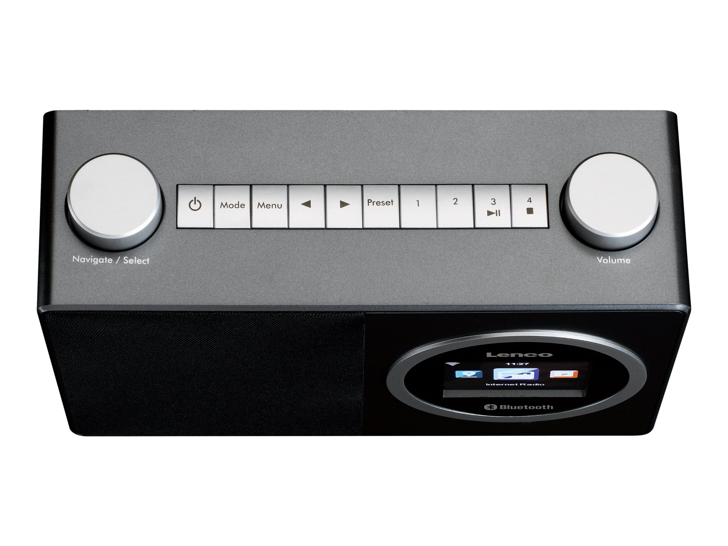 Lenco DIR-70 - Netzwerk-Audio-Player - 3 Watt (Gesamt), Ansicht 2