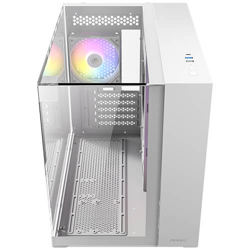 Antec Geh Antec CX600M Trio ARGB_B Mini Tower weiß retail - Midi/Minitower - ITX, Ansicht 4