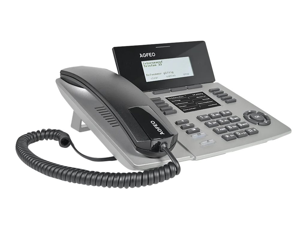 AGFEO ST 54 IP - VoIP-Telefon - Silber