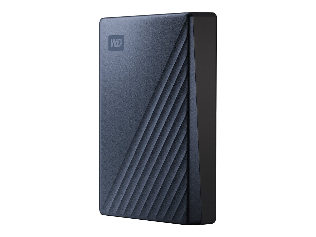 WD My Passport Ultra WDBFTM0040BBL - Festplatte - verschlüsselt - 4 TB - extern tragbar (WDBFTM0040BBL-WESN)