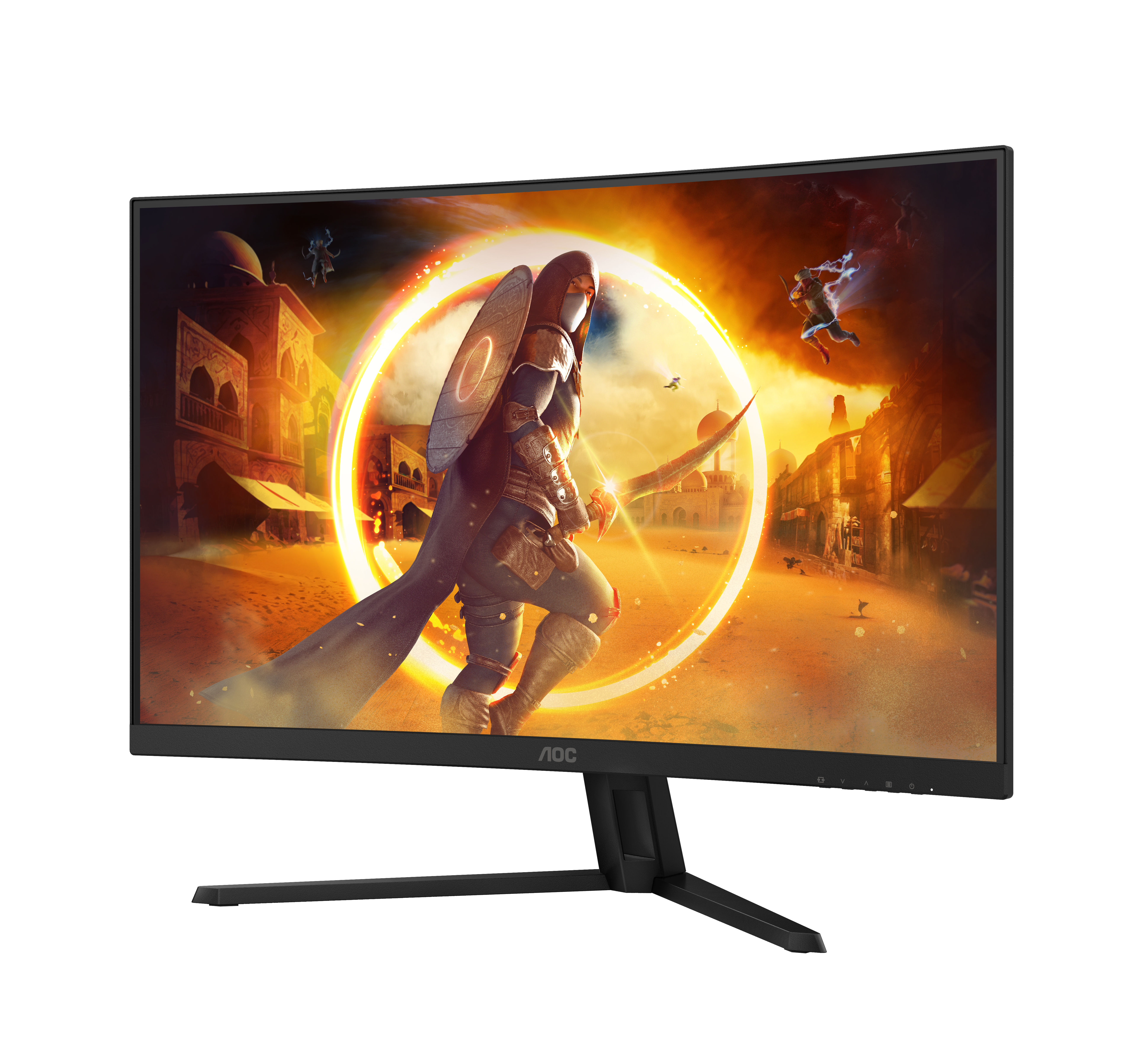 AOC Gaming CQ32G4VE - G4 Series - LED-Monitor - Gaming - gebogen - 81.3 cm (32), Ansicht 4