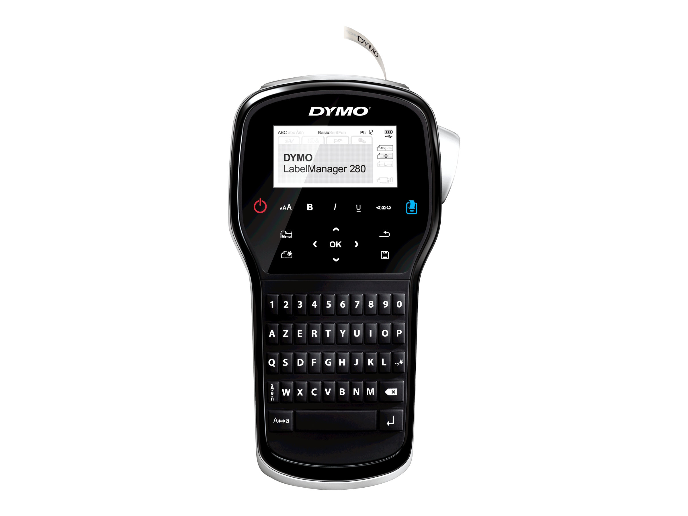 Dymo LabelManager 280  im praktischen Koffer(SoftCase)Qwertz