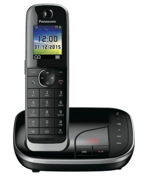 Panasonic KX-TGJ320GB - Schnurlostelefon - Anrufbeantworter mit Rufnummernanzeige, Ansicht 2