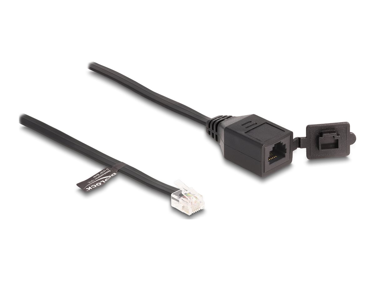 Delock Telefonverlängerungskabel - RJ-12 (M)