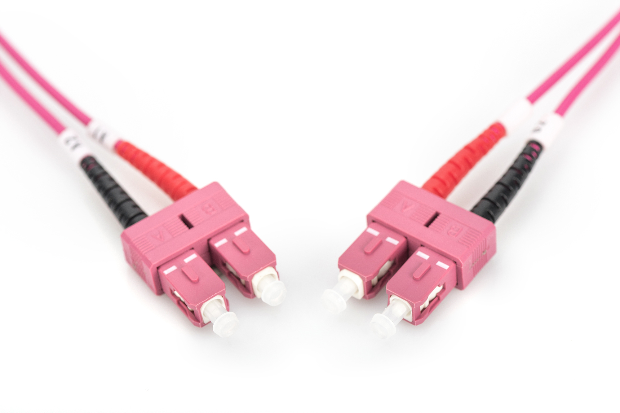 DIGITUS LWL Multimode Patchkabel, OM4, SC / SC, Ansicht 4