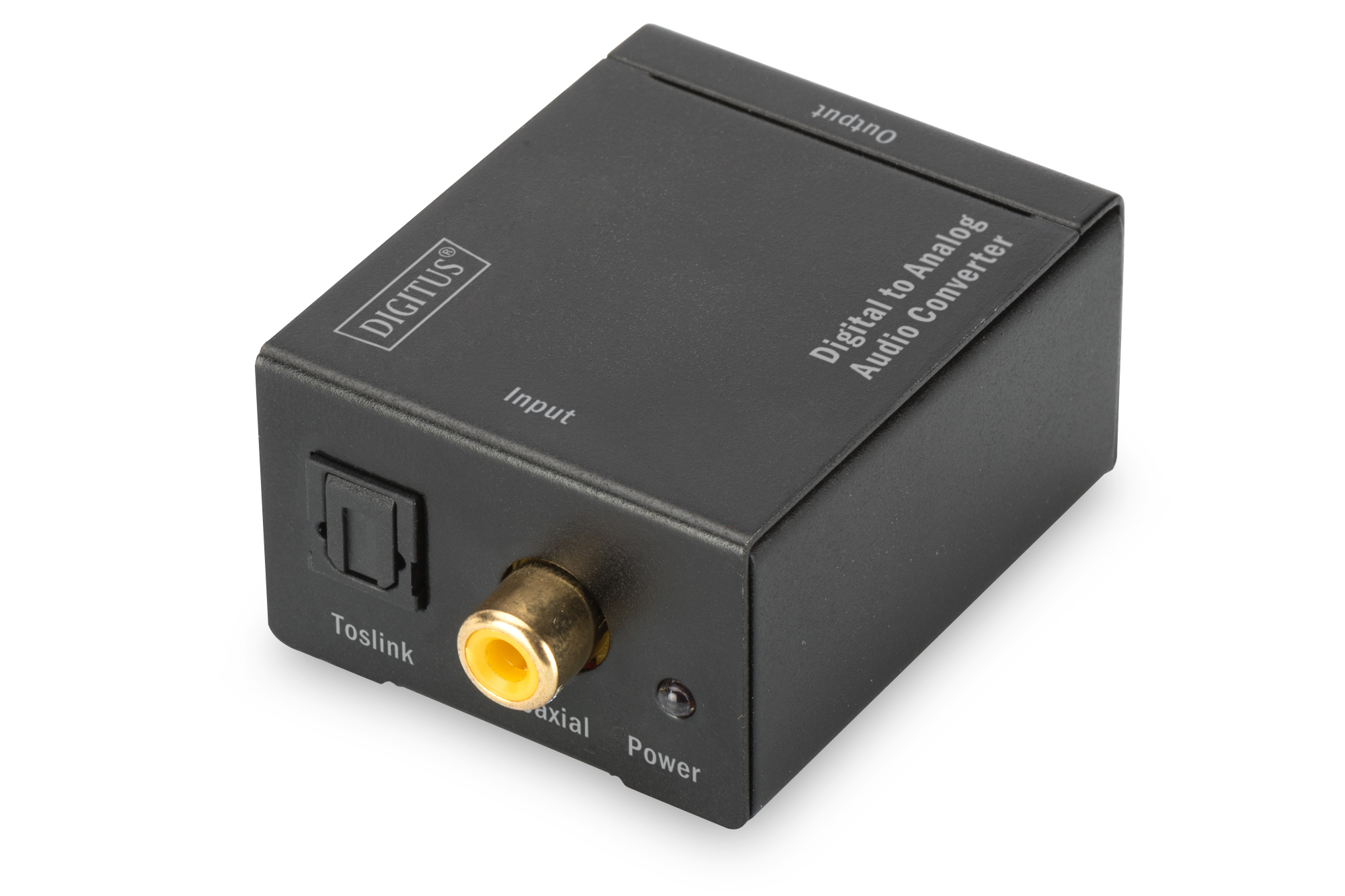 DIGITUS Digital zu Analog Audio Konverter, 5 V, 1000 mA, 0,5 W, 50 mm, 40 mm, 30 mm