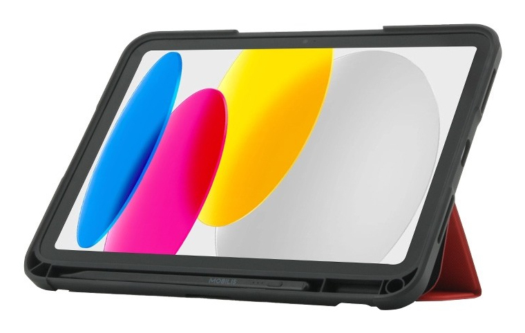 Mobilis Flip-Hülle für Tablet - widerstandsfähig - Rot, Ansicht 4