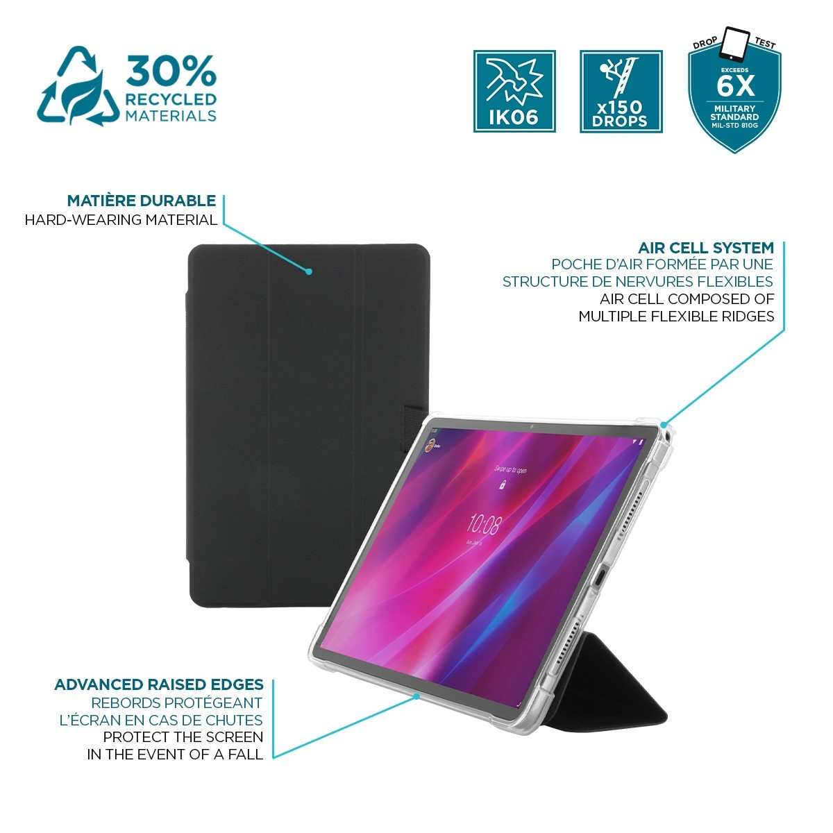 Mobilis Edge Case for Lenovo Tab M11 - K11 - K11e, Ansicht 2