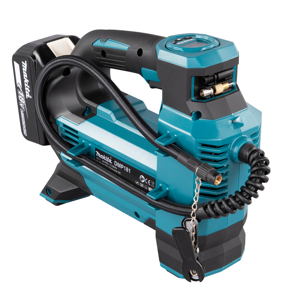 Makita DMP181Z - Fahrrad - 11,1 bar - 22 l/min - Schwarz - Blau - 70 dB - 0,65 m, Ansicht 2