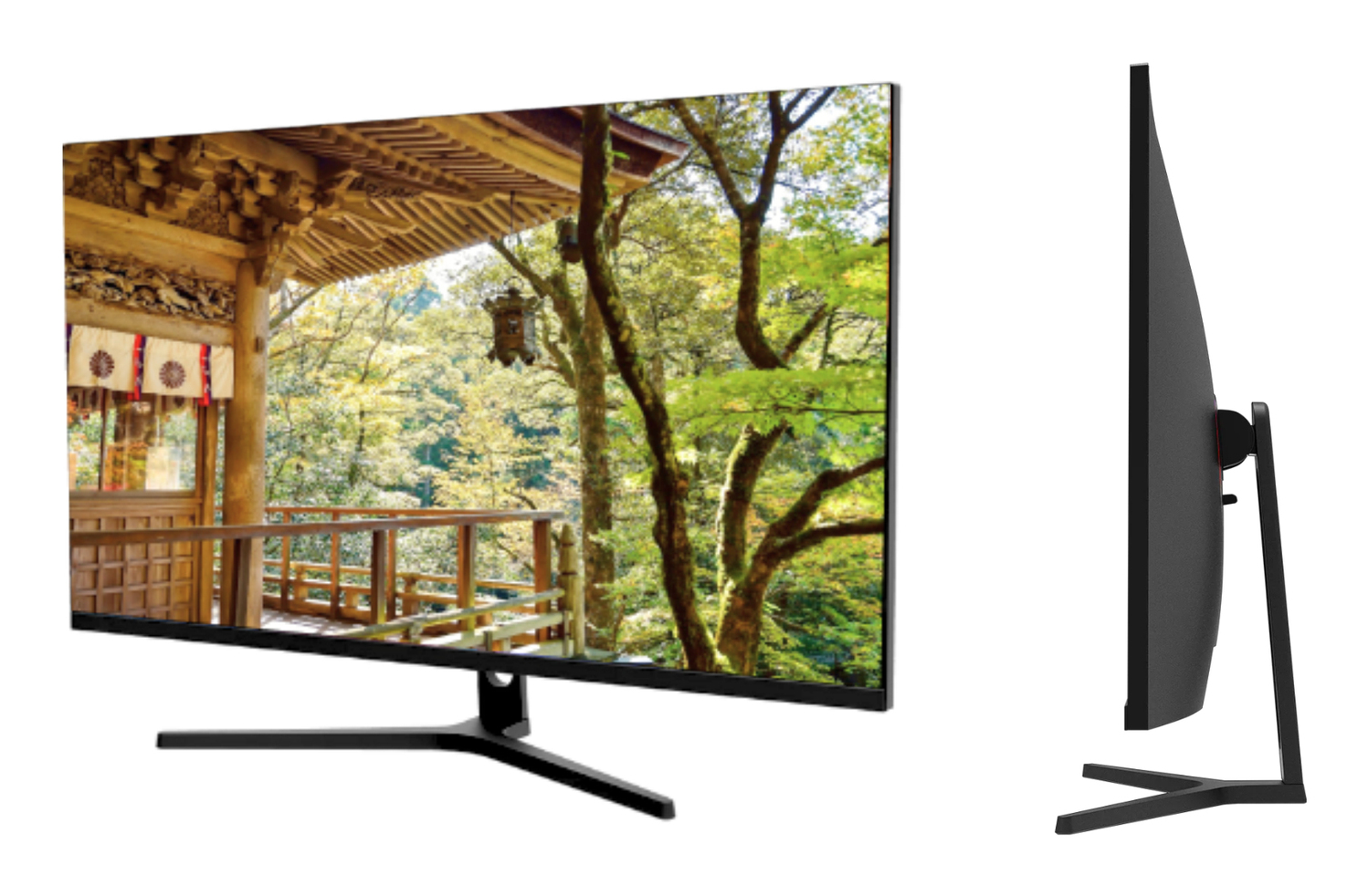 JAPANNEXT 80,0cm (31,5) JN-V315UHDR 16:9 HDMI/DP UHD - Flachbildschirm (TFT/LCD), Ansicht 3