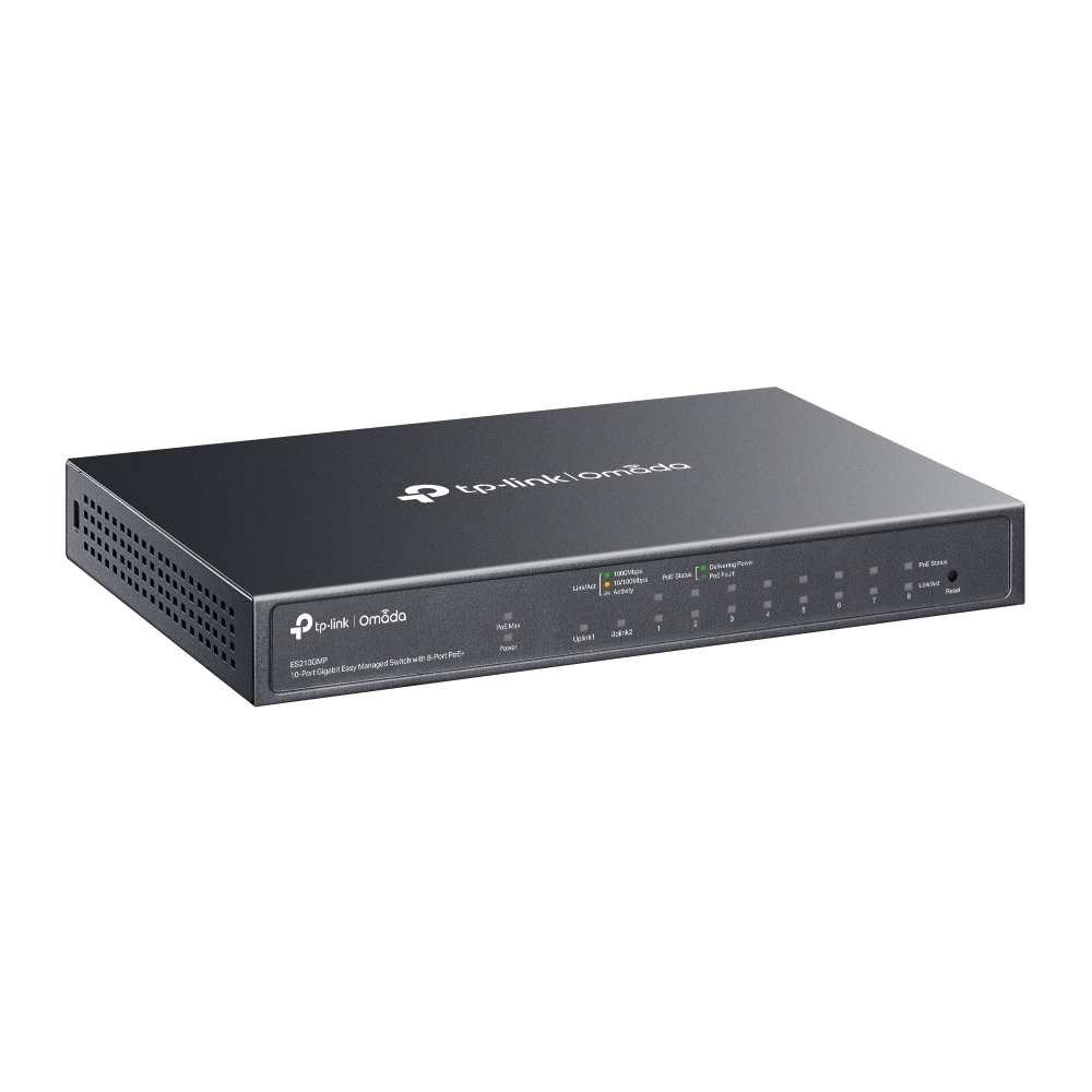 TP-LINK ES210GMP Switch - managed, Ansicht 3