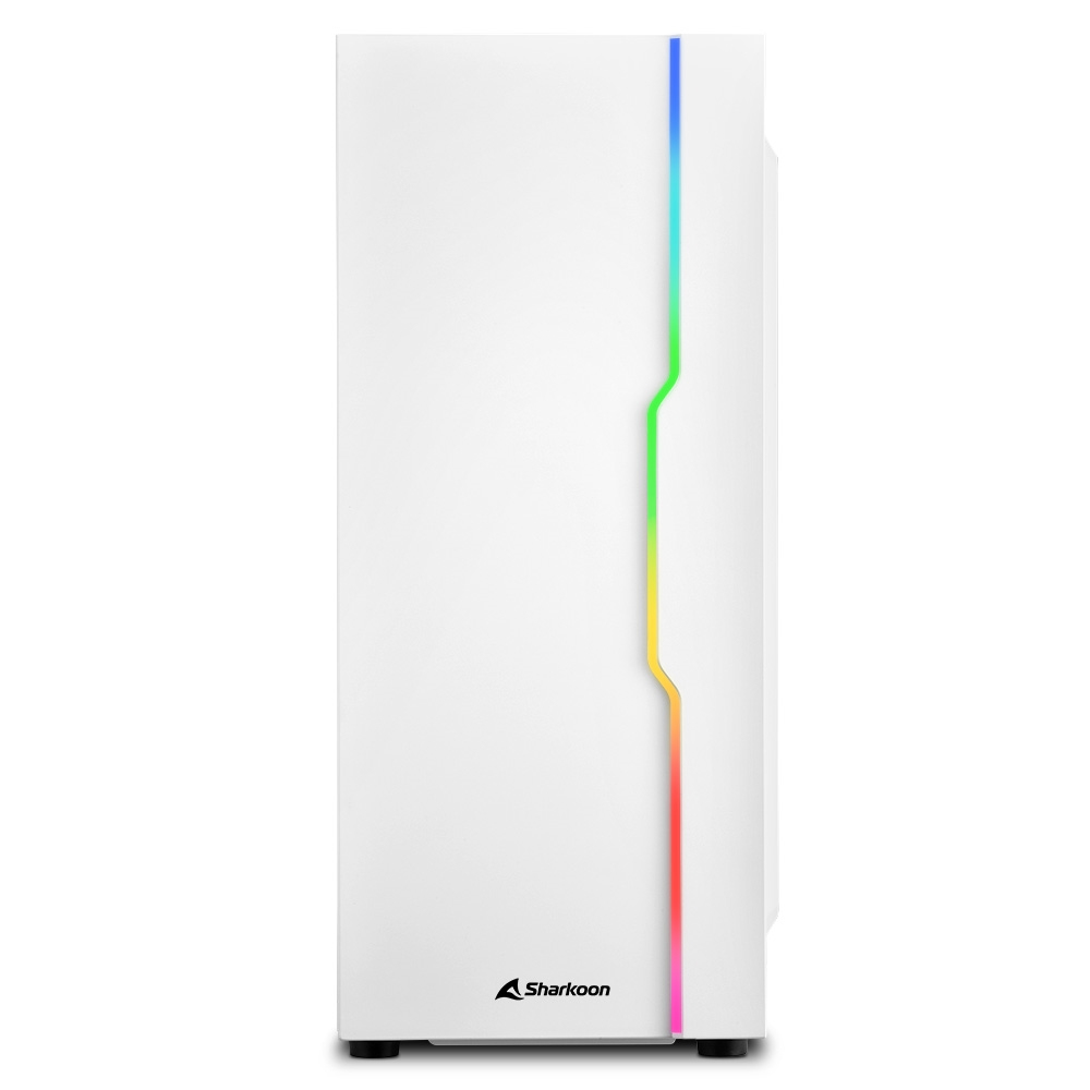 Sharkoon RGB Slider - Midi Tower - PC - Weiß - ATX - micro ATX - Mini-ITX - Gaming - Multi, Ansicht 2