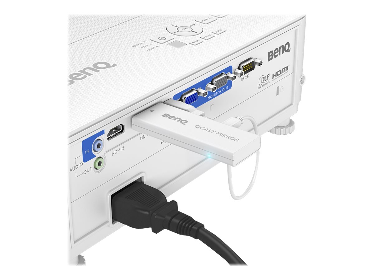 BenQ MU613 - DLP-Projektor - tragbar - 3D - 4000 ANSI-Lumen - WUXGA (1920 x 1200)