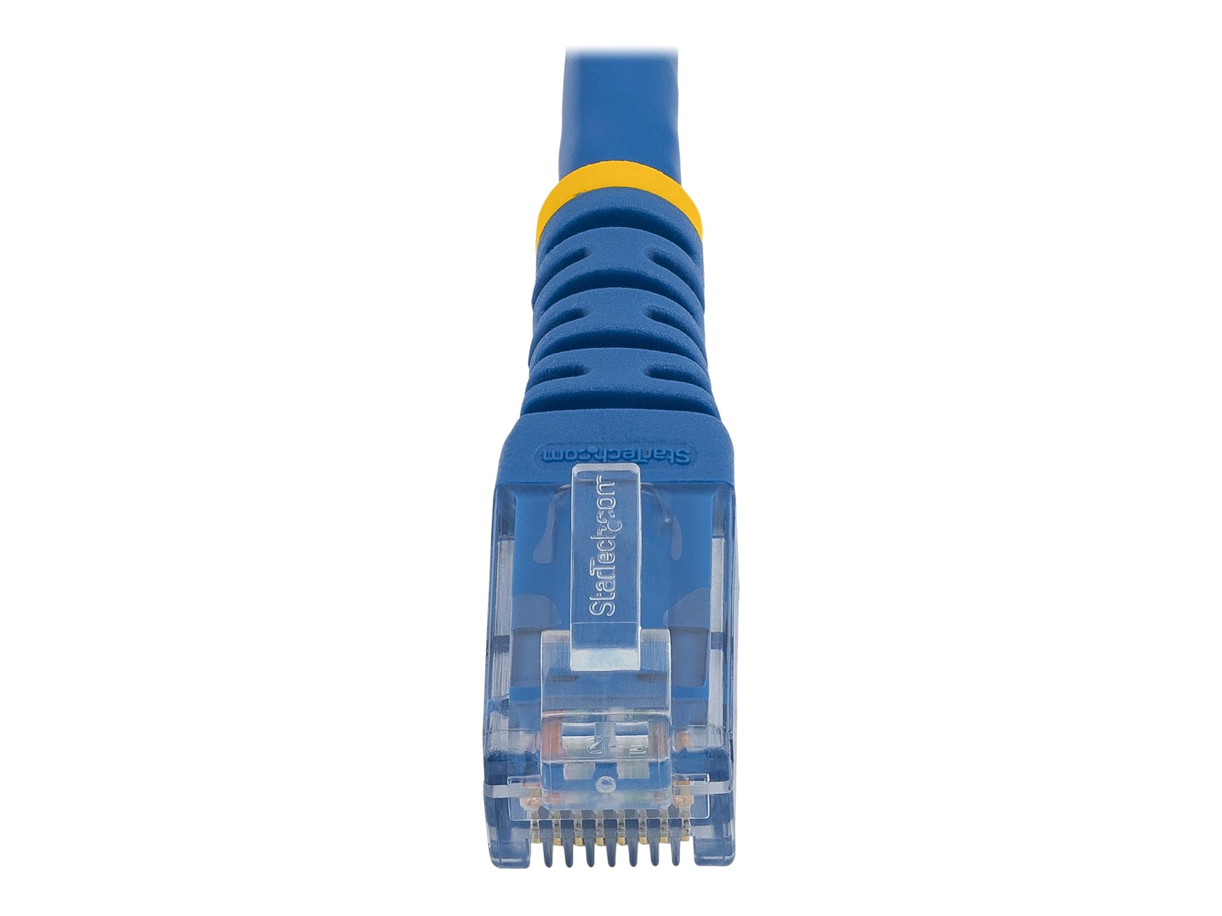 StarTech.com 6ft CAT6 Ethernet Cable 10 Gigabit Molded RJ45 650MHz 100W PoE Patch Cord CAT 6 10GbE UTP Network Cable with Strain Relief Blue Fluke TestedWiring is UL CertifiedTIA - Category 6 - 24AWG (C6PATCH6BL)
