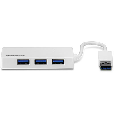 TRENDnet TU3 H4E - Hub - 4 x SuperSpeed USB 3.0, Ansicht 3