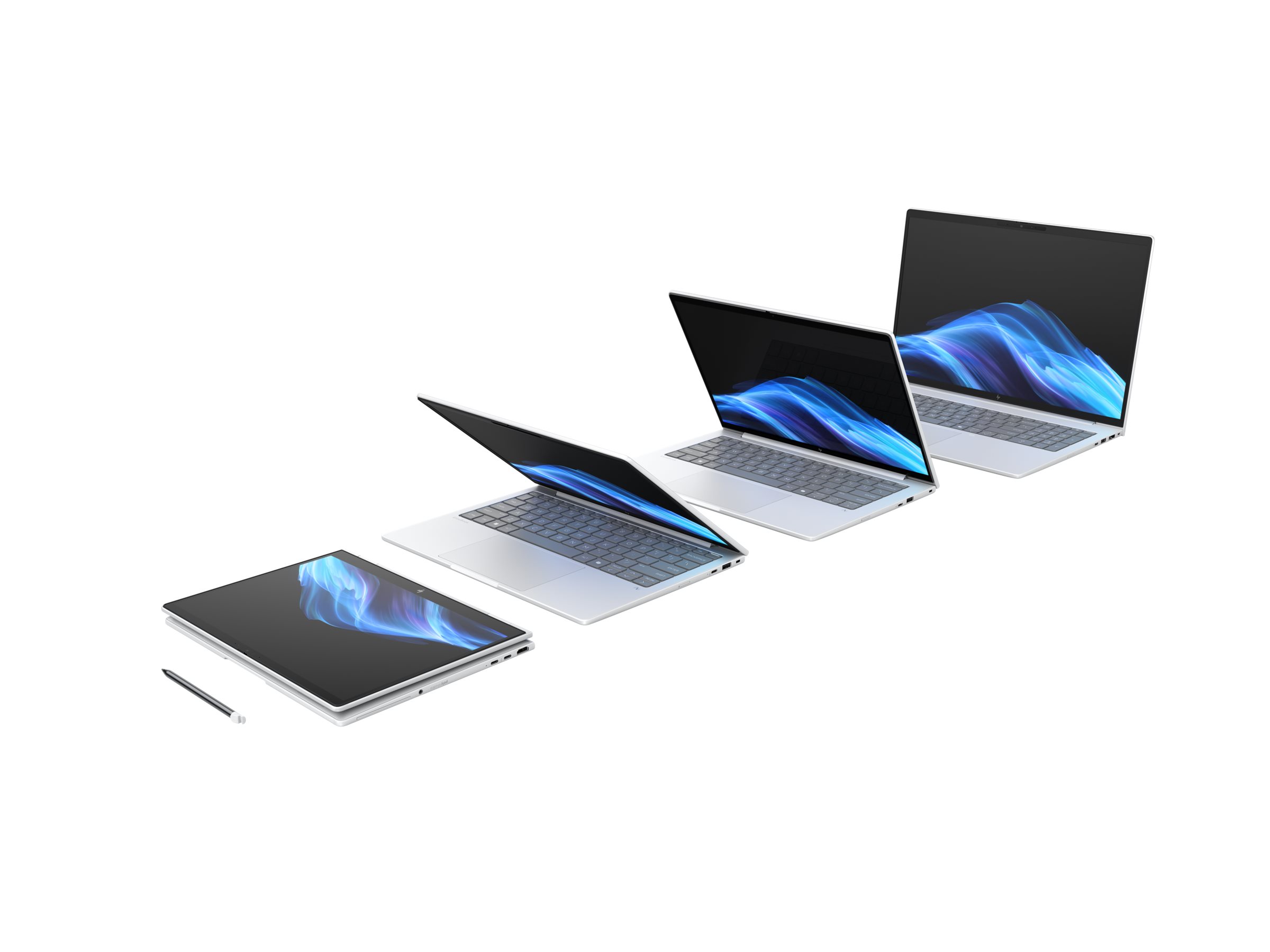 HP EliteBook 8 G1a Notebook AI - 169-Grad Drehgelenkdesign - AMD Ryzen 7 250 / 3.3 GHz - Win 11 Pro - Radeon 780M - 16 GB RAM - 512 GB SSD NVMe - 35.6 cm (14")